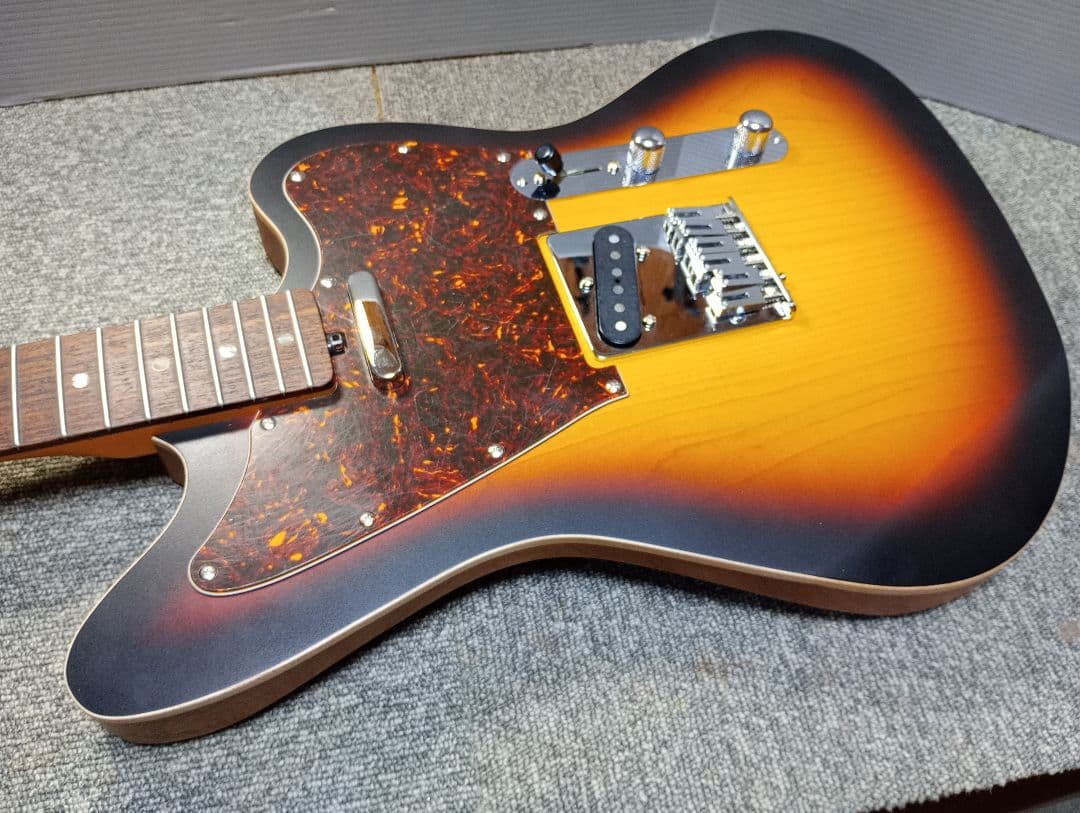 h*n様 オフセットテレキャスター テレマスタータイプ マホガニー/メイプルトッ