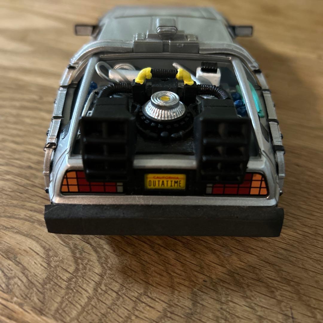 超レア‼️ バックトゥザフューチャー　ミニッツ　デロリアン　シャーシジャンク