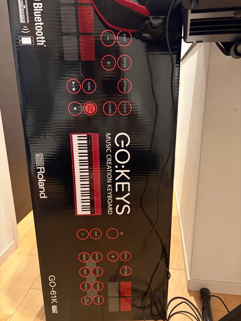 Roland GO:KEYS 61鍵 赤