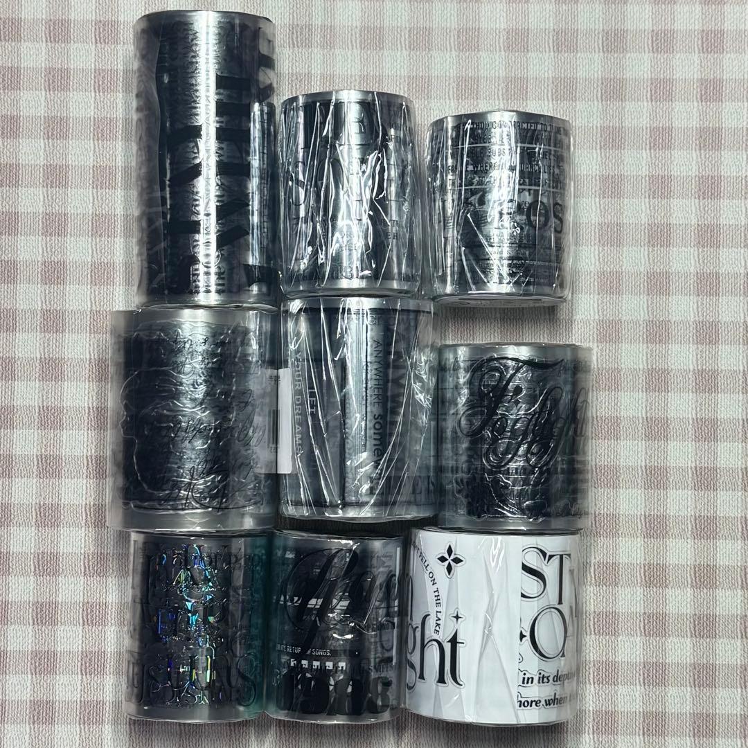 海外 装飾 英字マステ 9巻 まとめ売り