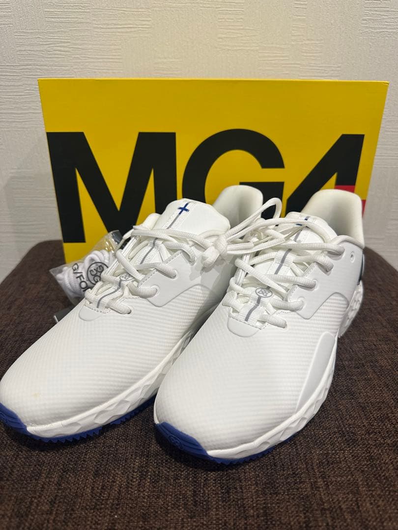 G/FOREメンズシューズMG4+ ホワイト　27㎝