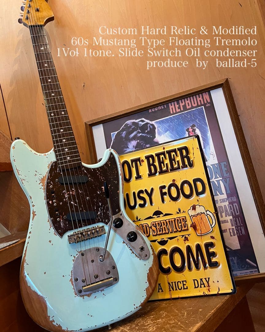 ハードレリック “MUSTANG”タイプ/フローティングトレモロ