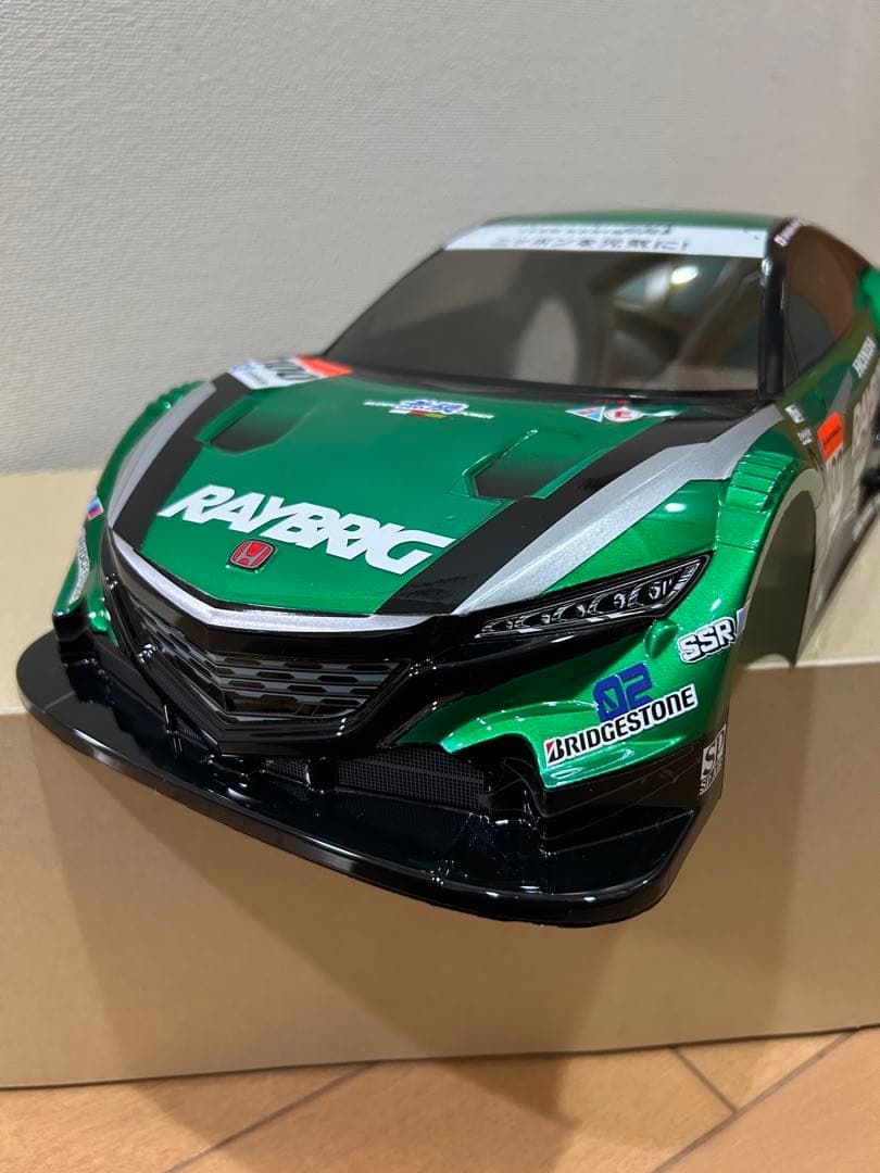 タミヤ　RAYBRIG NSX CONCEPT-GT RCカー 1/10用ボディ