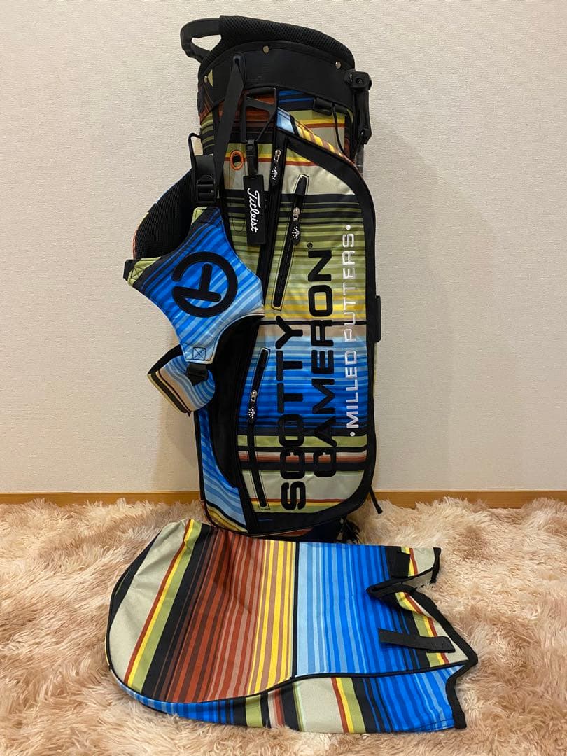 し*ん様 未使用 スコッティキャメロン キャディバッグ サラぺ柄 レディース ジ