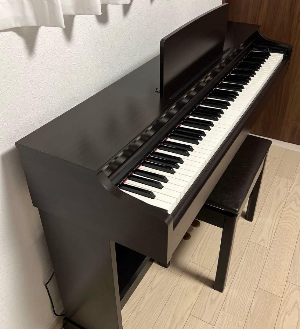 ヤマハ　電子ピアノ YDP-163R黒 椅子付き
