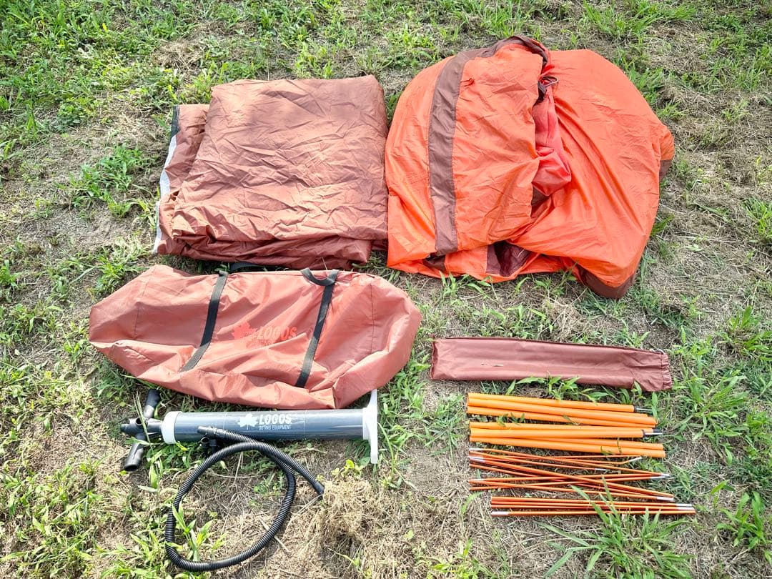 良品 LOGOS エアマジックPANELドーム L-AH テント エアーテント