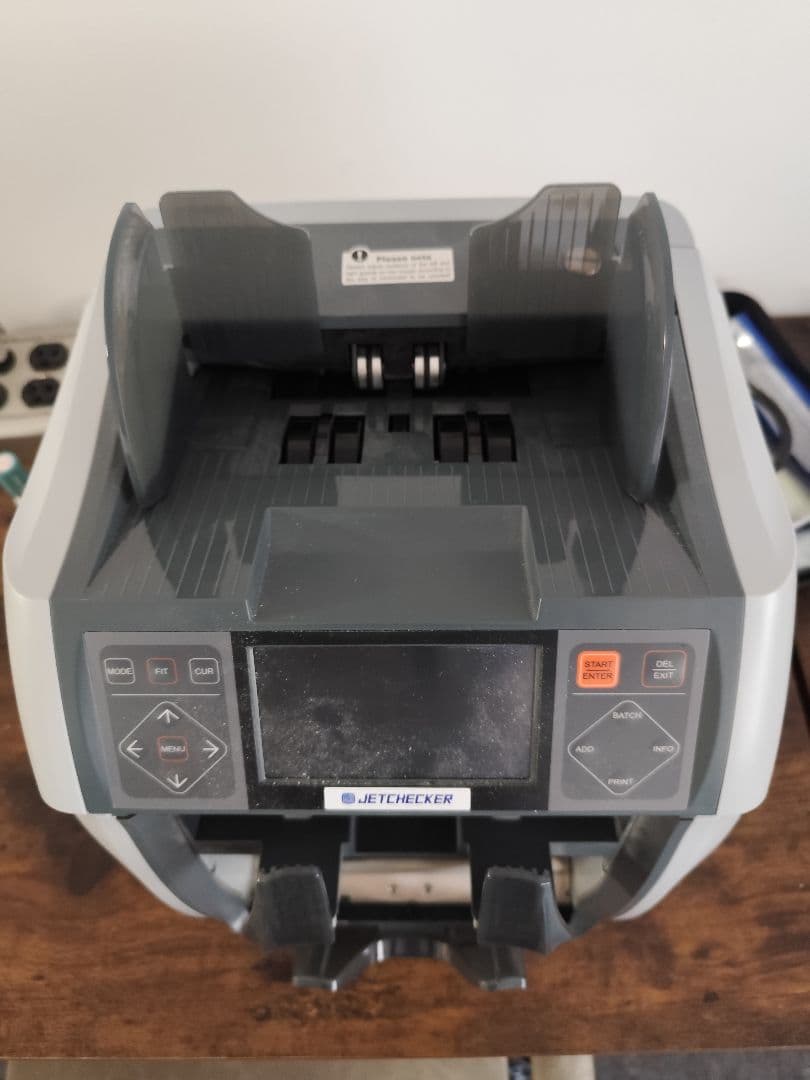 JETCHECKER 紙幣計数機 75W 100V　新紙幣対応