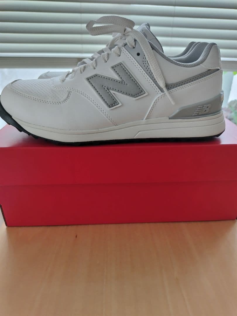 New Balance UGS574S3 ゴルフシューズ ホワイト/グレー