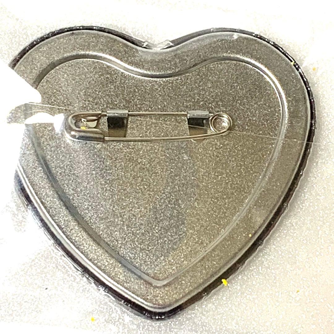 セブルス・スネイプ　ハート缶バッジ