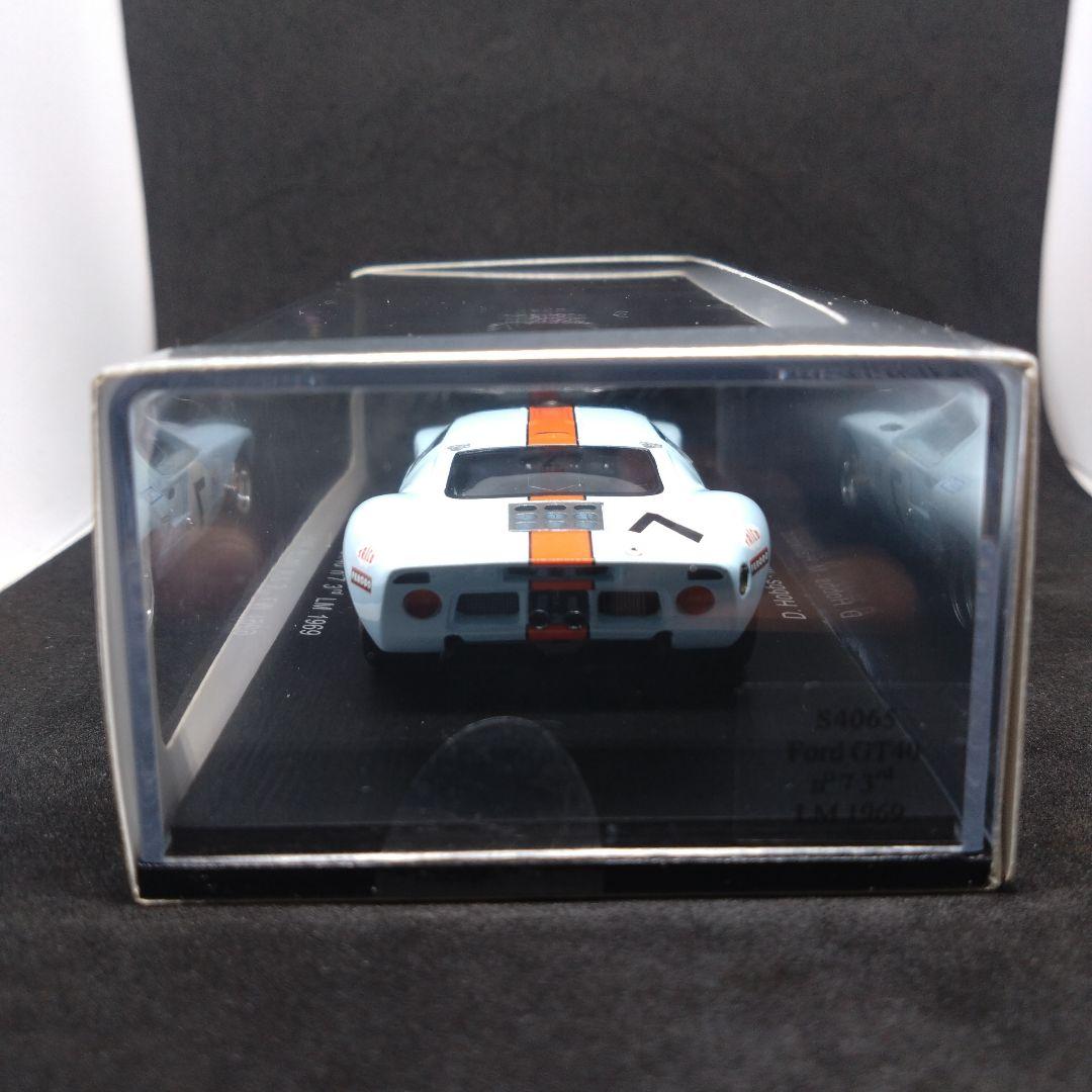 スパーク 1/43 フォード GT40 1969 ル・マン24時間 3位 ガルフ