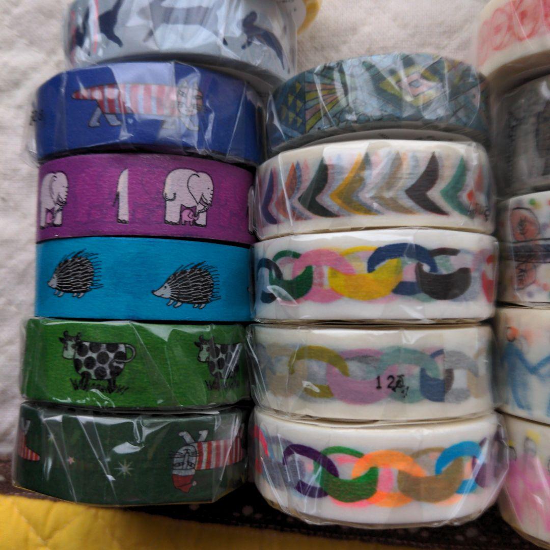 ミナペルホネン&マイキーマスキングテープ24本