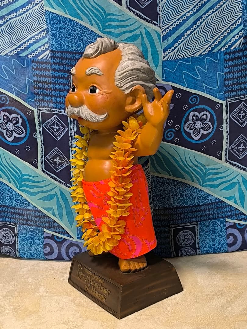 メネフネのフィギュア　1970年代ユナイテッド航空ハワイ線ディスプレイ