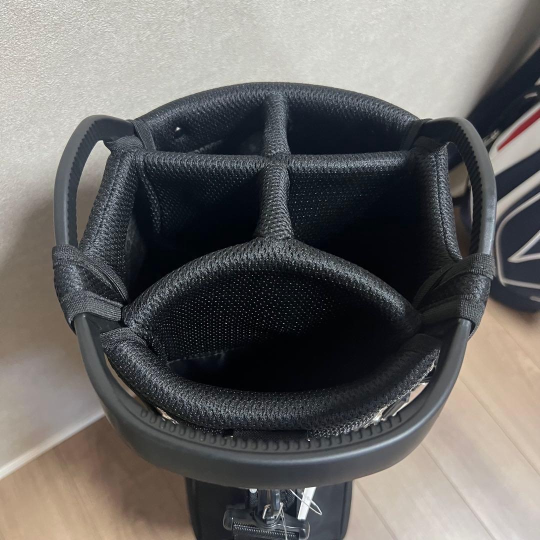 ミズノ　キャディバッグ　ゴルフバッグ　黒