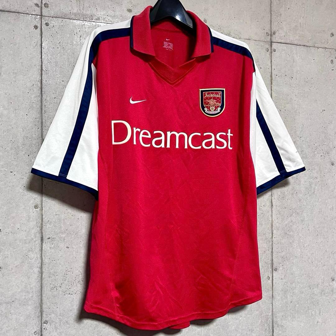 【美品！】00-02 アーセナルFC ホームユニフォーム 【Mサイズ】