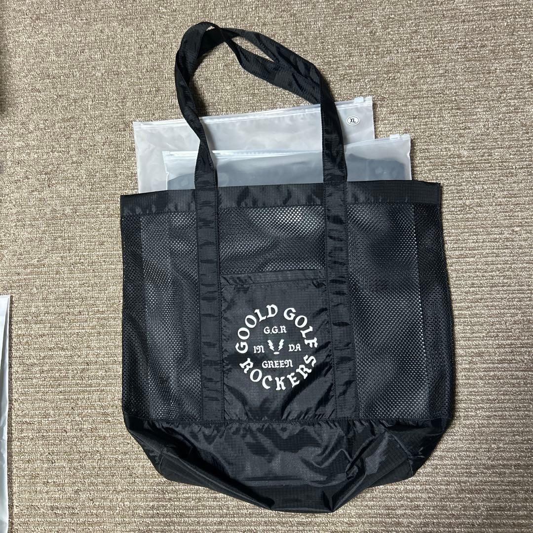 名古屋限定 ゴールドゴルフロッカーズ セットアップ　トートバック付き