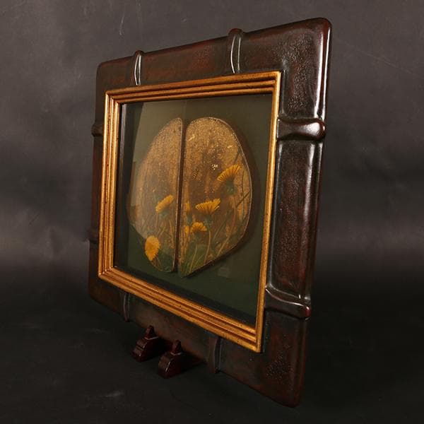 【伴清一郎】テンペラ油彩　原画「春のいろ　四月」　【絵画・原画・自筆サイン】