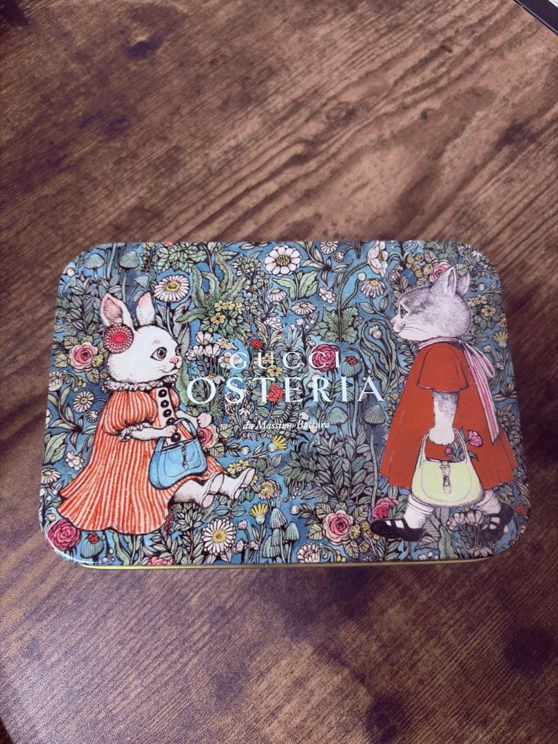 ヒグチユウコ GUCCI OSTERIA クッキーセレクション クッキー 缶