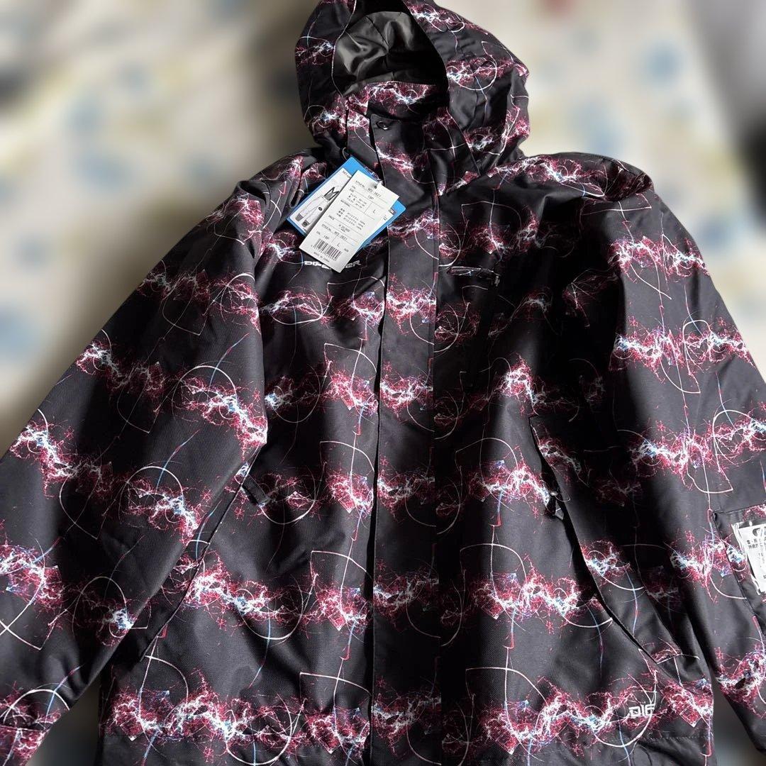 スノーボードウェア 男性用 黒/ピンク