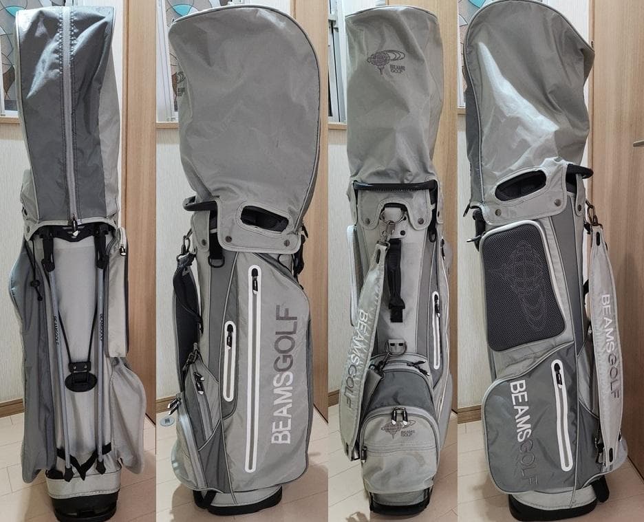 BEAMS GOLF ビームス ゴルフスタンドバッグ （グレー）