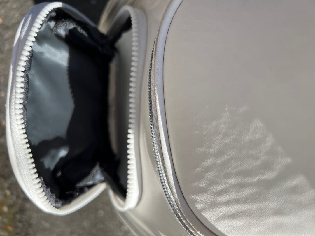 Lexus ホワイト キャディバッグ フード付き