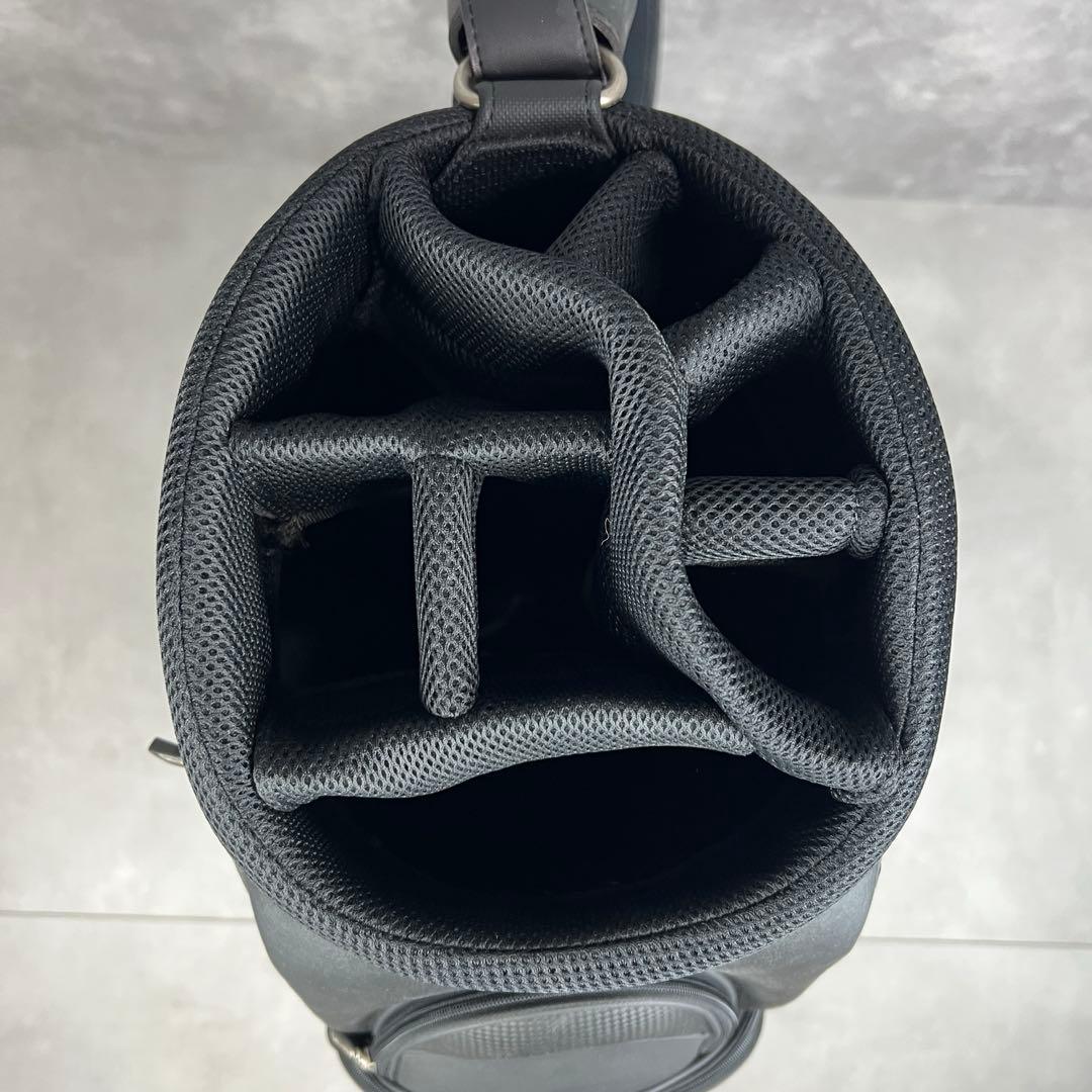 人気　レクサス　キャディバッグ　カート式　8分割　3点式ショルダーベルト