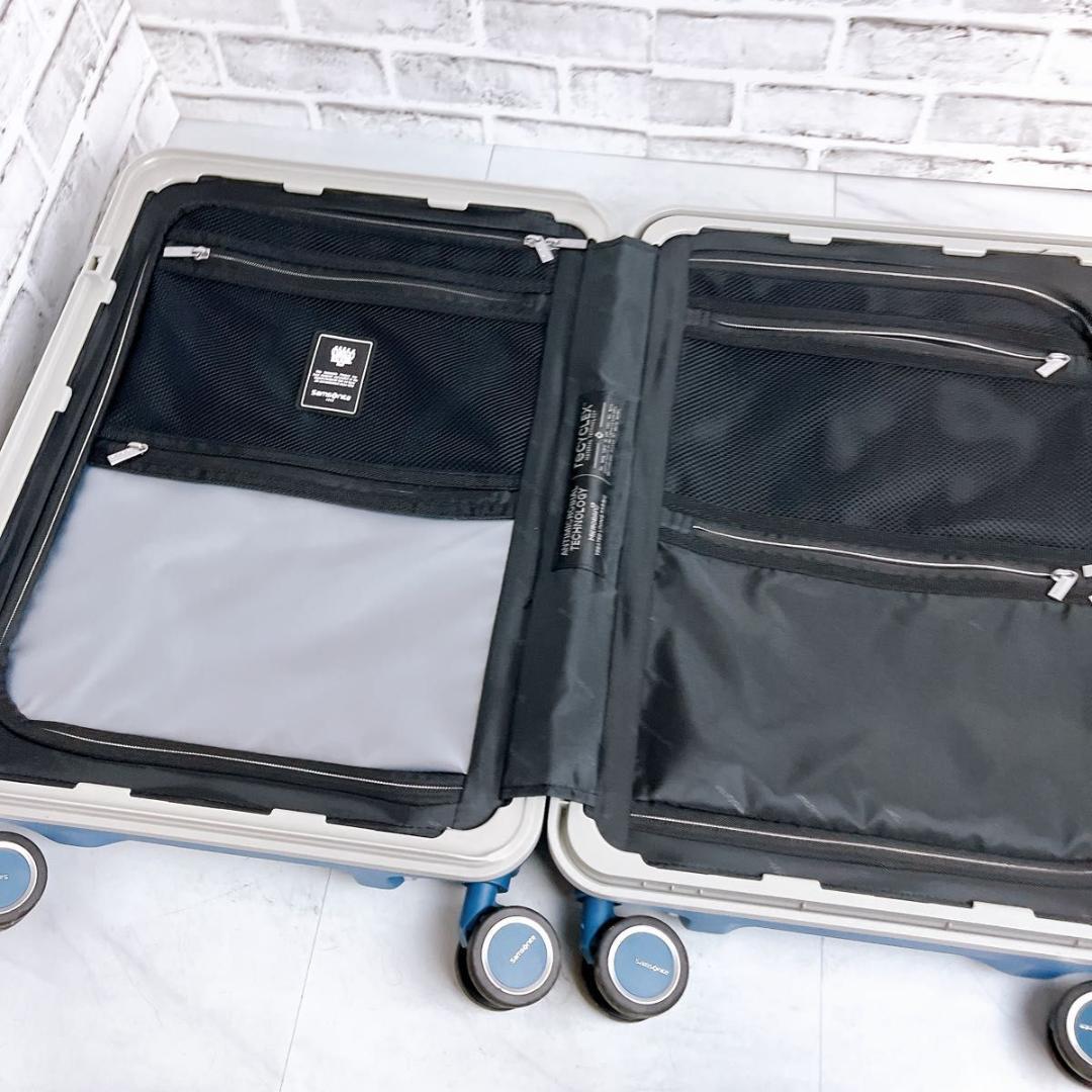 【おしゃれ】サムソナイト スーツケース38L 軽量 フレームタイプ スピナー55