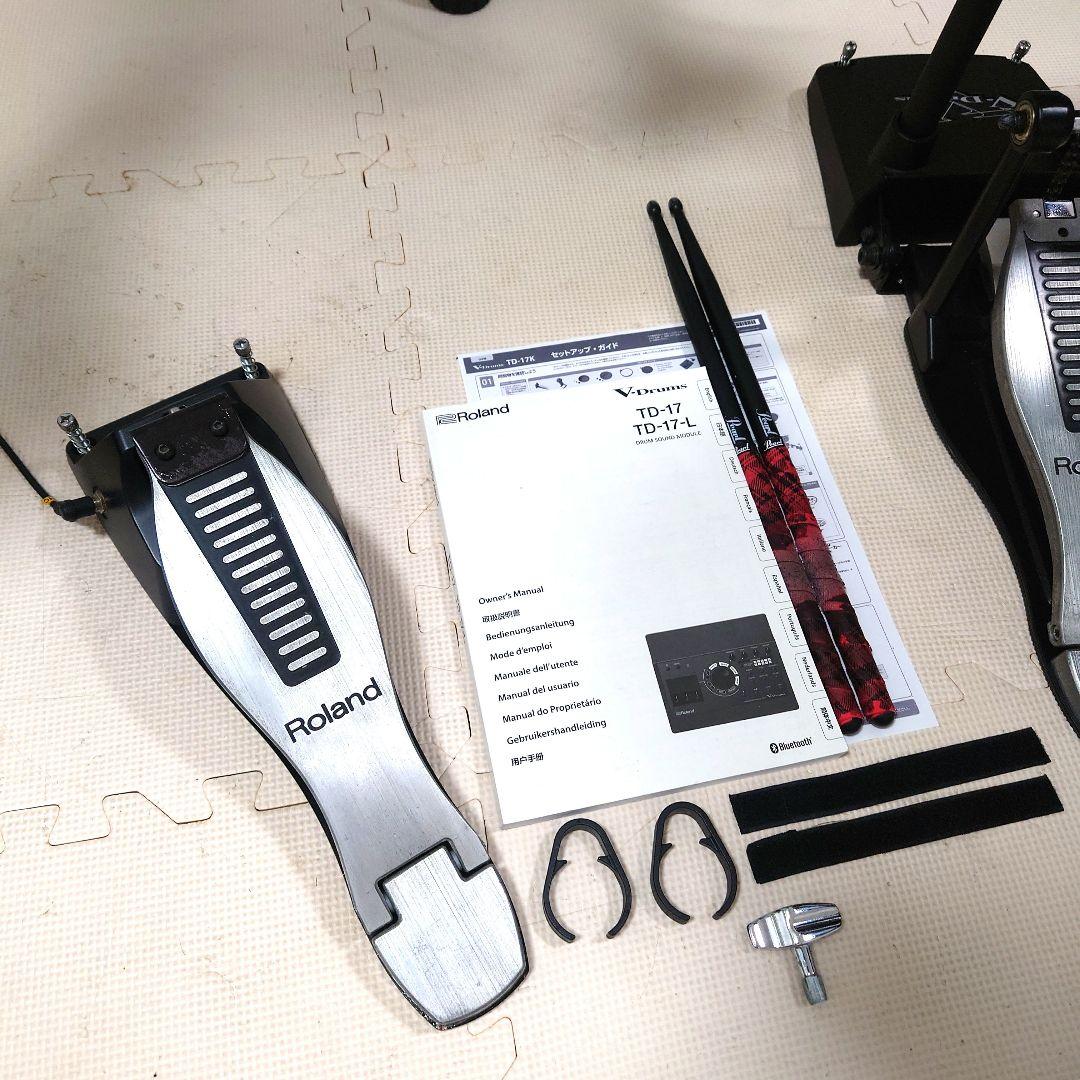 美品 Roland V-Drums TD-17 Custom