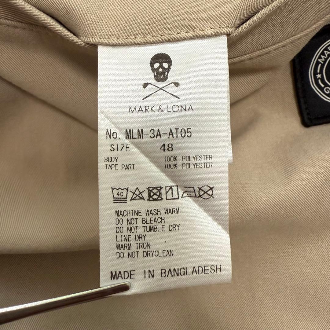 美品✨ マークアンドロナ ストレッチ ロングパンツ ベージュ L