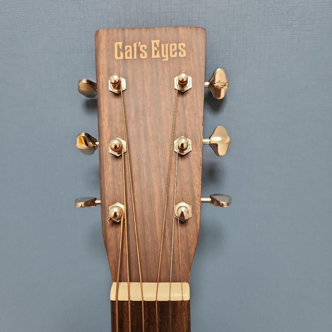 【未使用品】 キャッツアイ アコースティック・ギター カバー付き CE55T-K