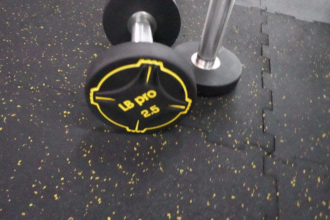 TPUダンベル　2.5kg 5kg 7.5kg 10kg 各2個　計　50㎏