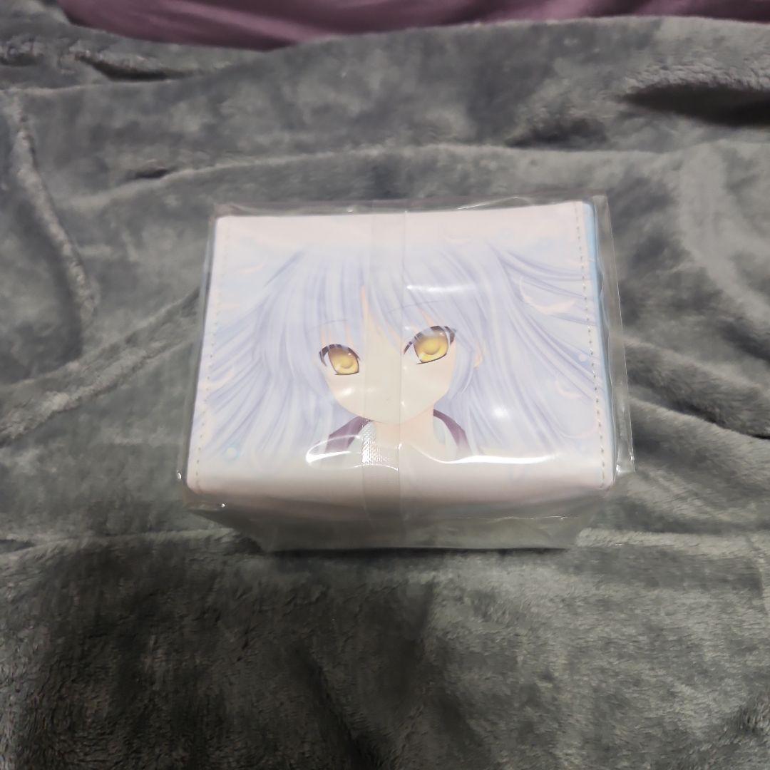 トレカアイテムくじ Angle Beats! 合皮製デッキケース 天使 立華奏