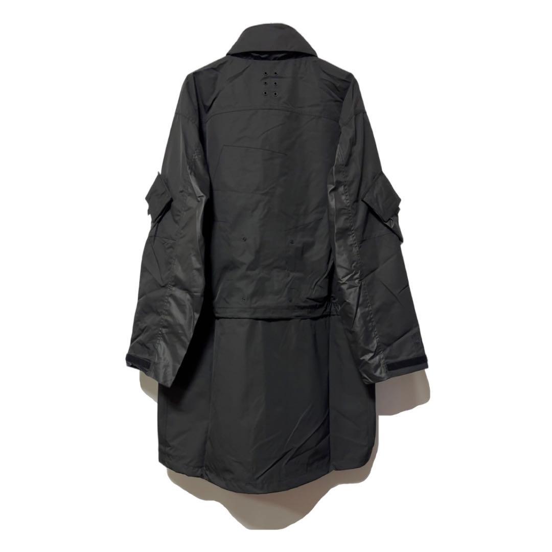 ラッセルノ ゴルフ 2Way カスタム ロング ジャケット ブラック 2XL 7