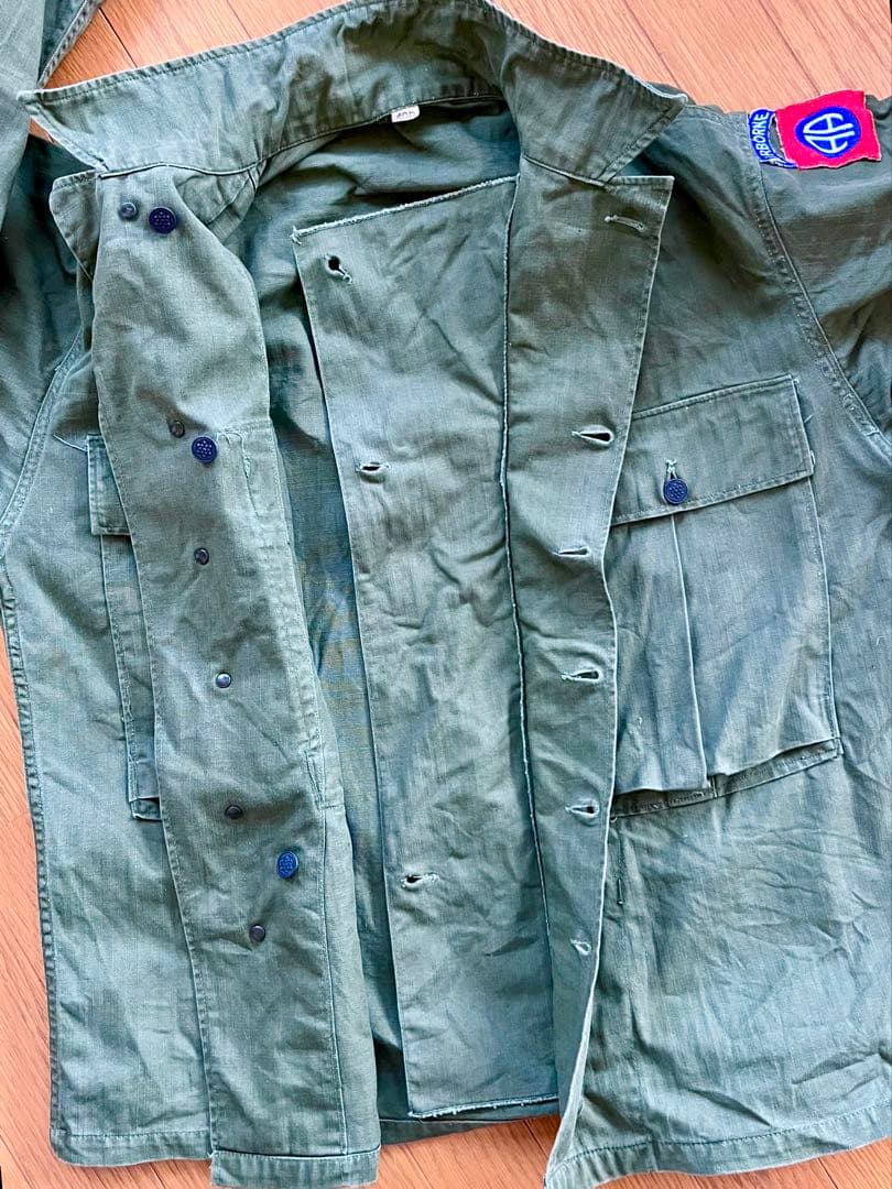 50's U.S.ARMY 82空挺師団エアボーン部隊ジャケット オリーブドラブ