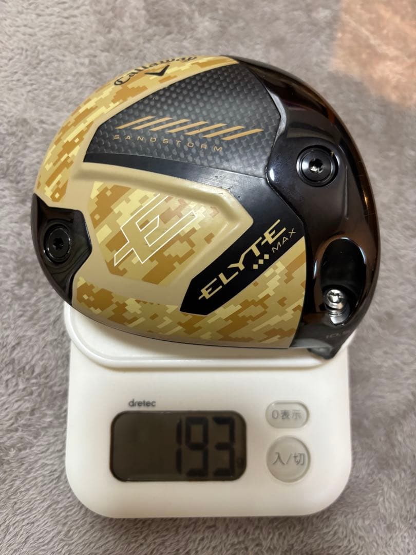 キャロウェイ エリートサンドストーム トリプルダイヤモンドMAXヘッドのみ