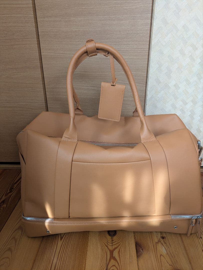 【美品】ベゼル　VESSEL キャメルタン　ボストンバッグ