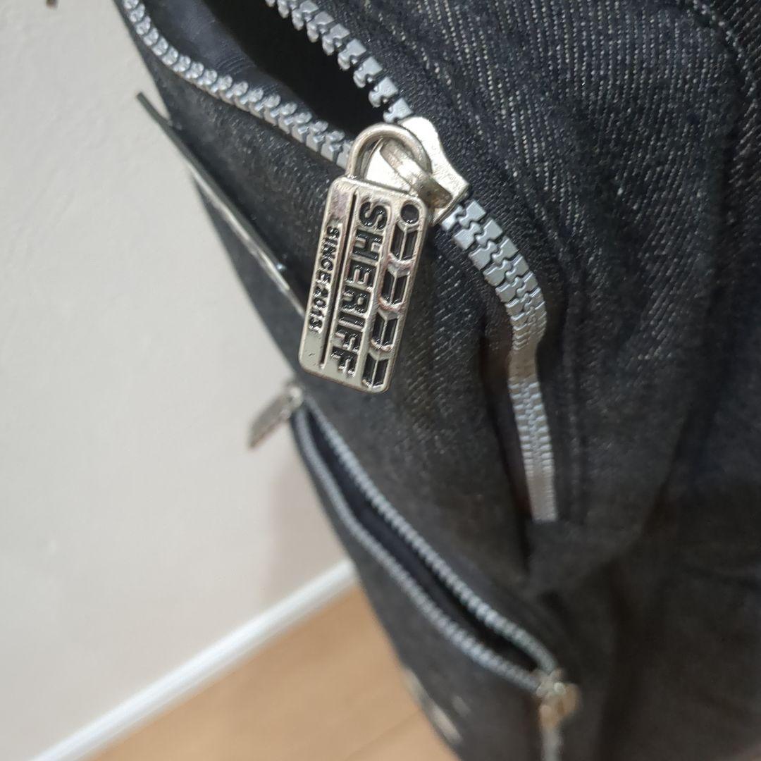 マッキーSheriff　デニムキャディバッグ、メンズ、レディース兼用、美品