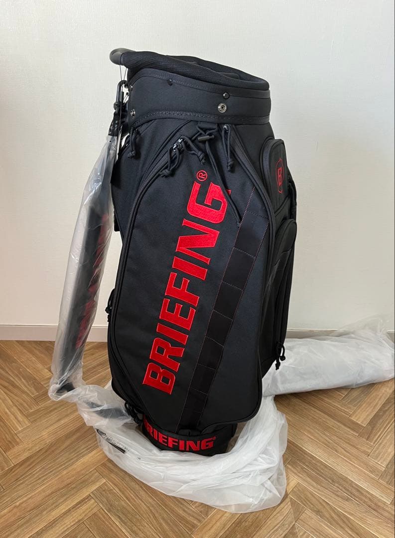 新品 送料込みCR-5#03ブラックBRIEFINGブリーフィングキャディバッグ