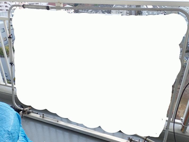 アルミ製ベランダHFアンテナ（アパマンハム用）ジャンクで出品稀少品です