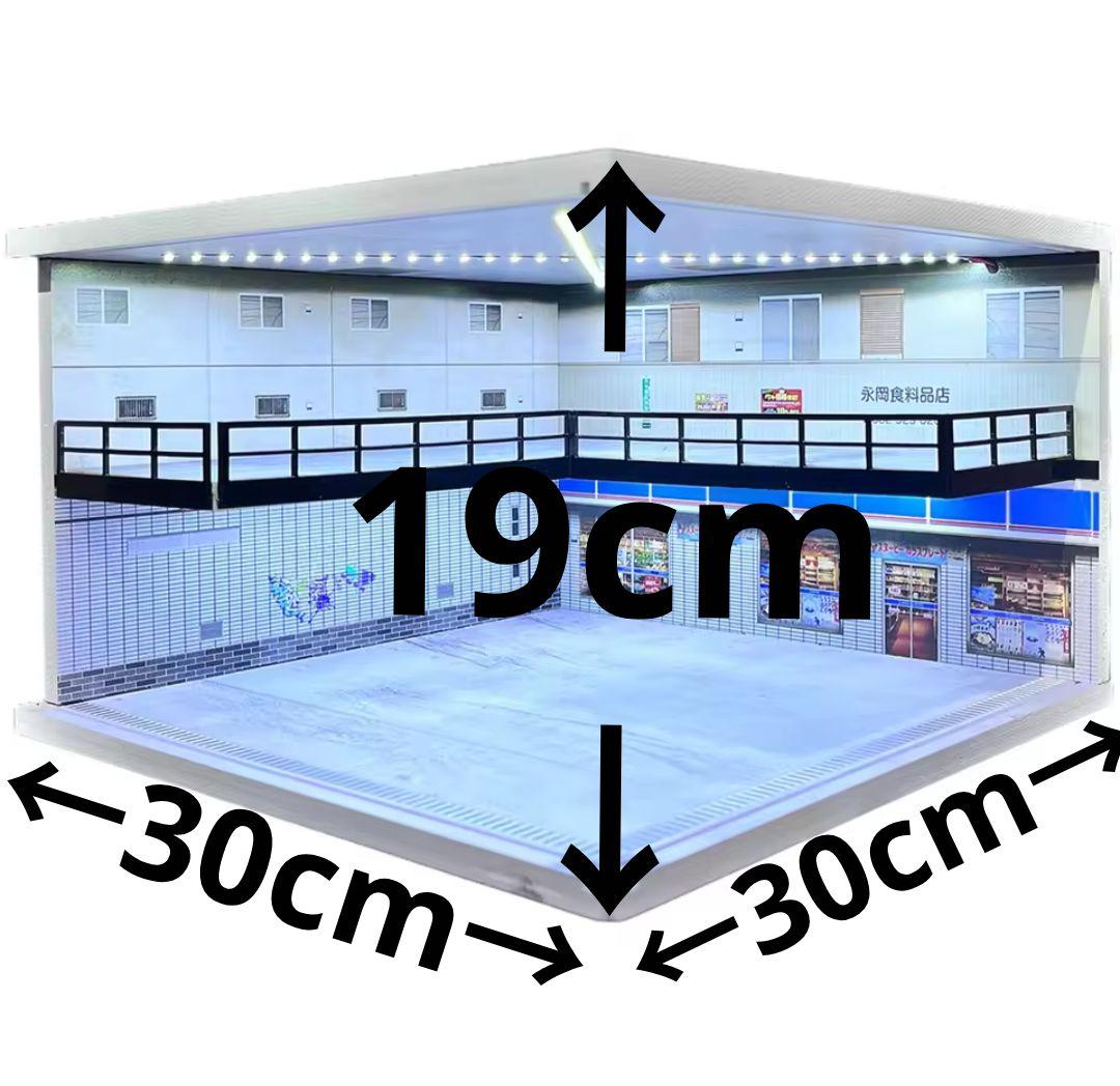 1/18、1/24、1/32、1/64スケール対応 ミニカージオラマ