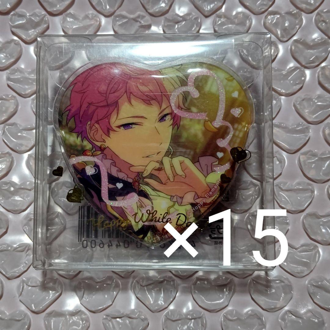 【匿名配送】あんスタ ホワイトデー ハート缶バッジ 斎宮宗