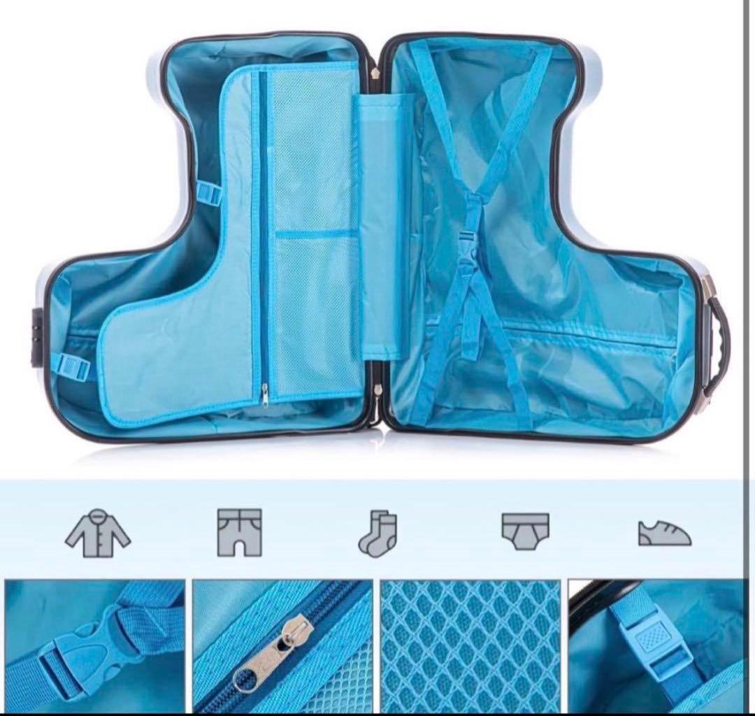 キッズ ライドオン スーツケース 子供用キャリーバッグ ベビー用トロリー