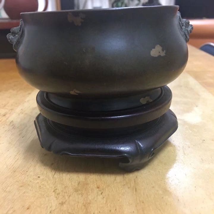 銅炉 香道具 中国美術 香炉