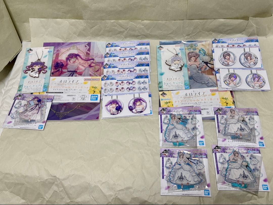 一番くじ　ホロライブ　サイバーパンクスタイル & ウェディングドレススタイル