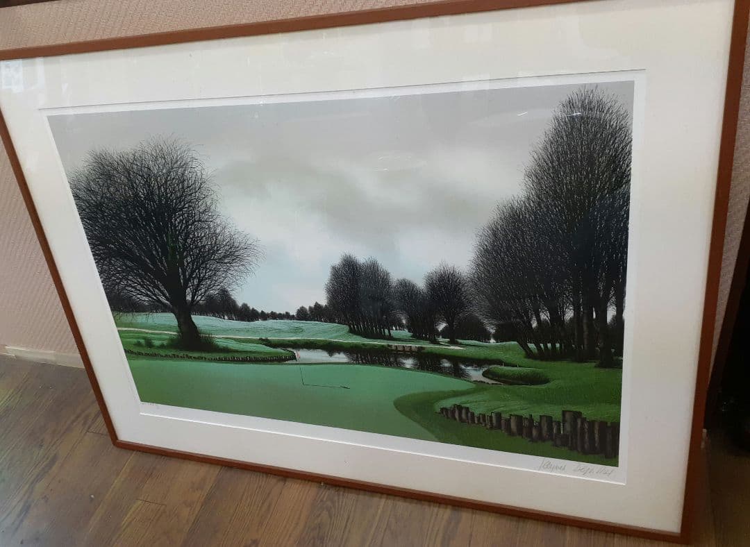 JACQUES DEPERTHES-ジャック・デペルトゴルフ絵画！35/40！