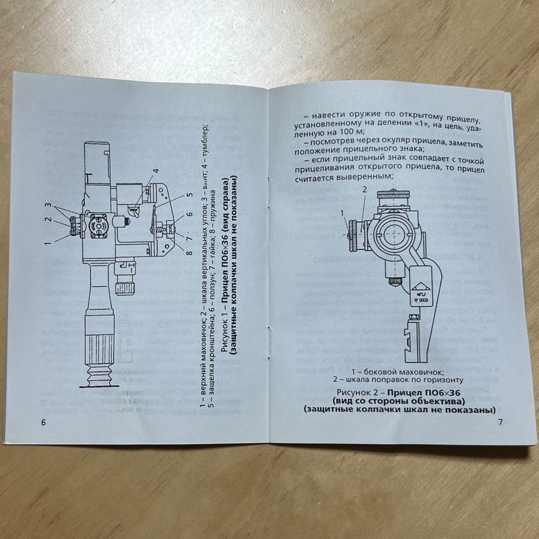 PSO-1 3-9×24 スコープ AK SVD