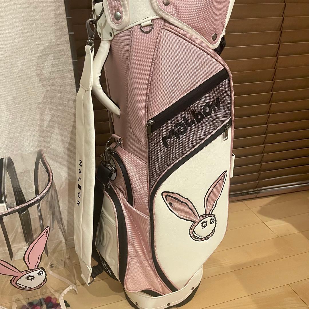 な*こ様 【即発送】MALBON マルボンゴルフ キャディバッグ ゴルフバッグ