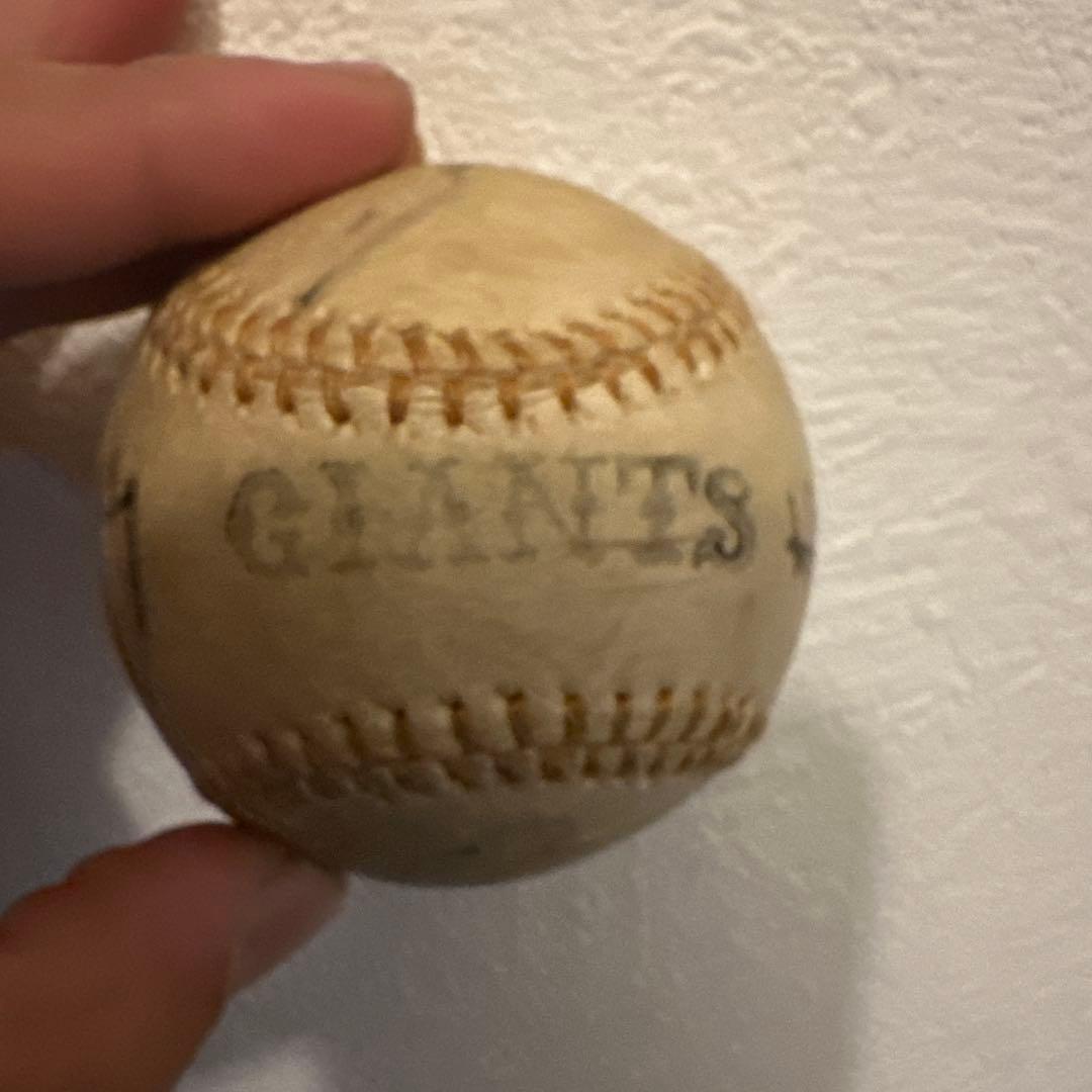 た*ぁ様 サイン入り 野球ボール　長嶋茂雄、王貞治、森昌彦 後1名わかりません