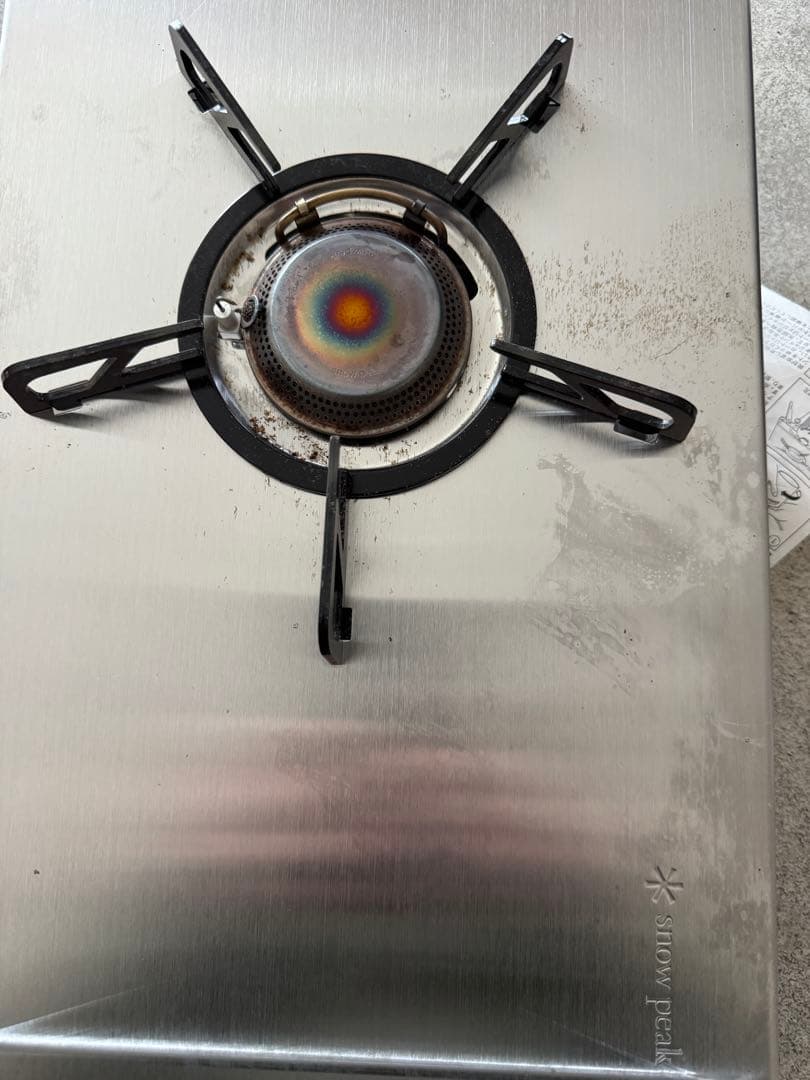 スノーピーク 廃盤品 ギガパワープレートバーナーLI ケースセット