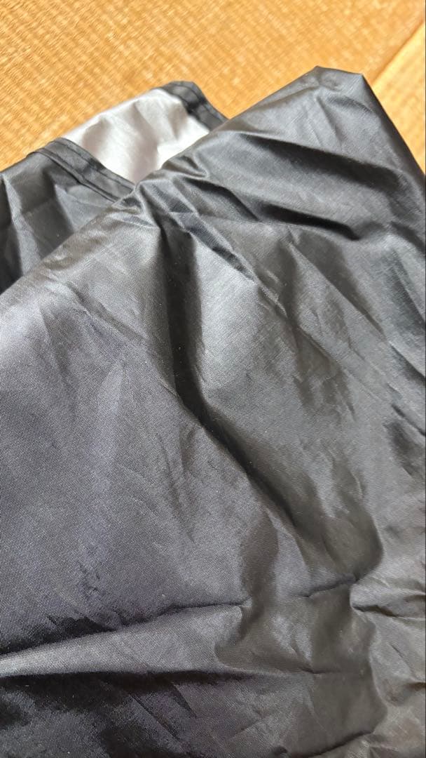 車連結ポップアップテント　車中泊　ブラック2×2m