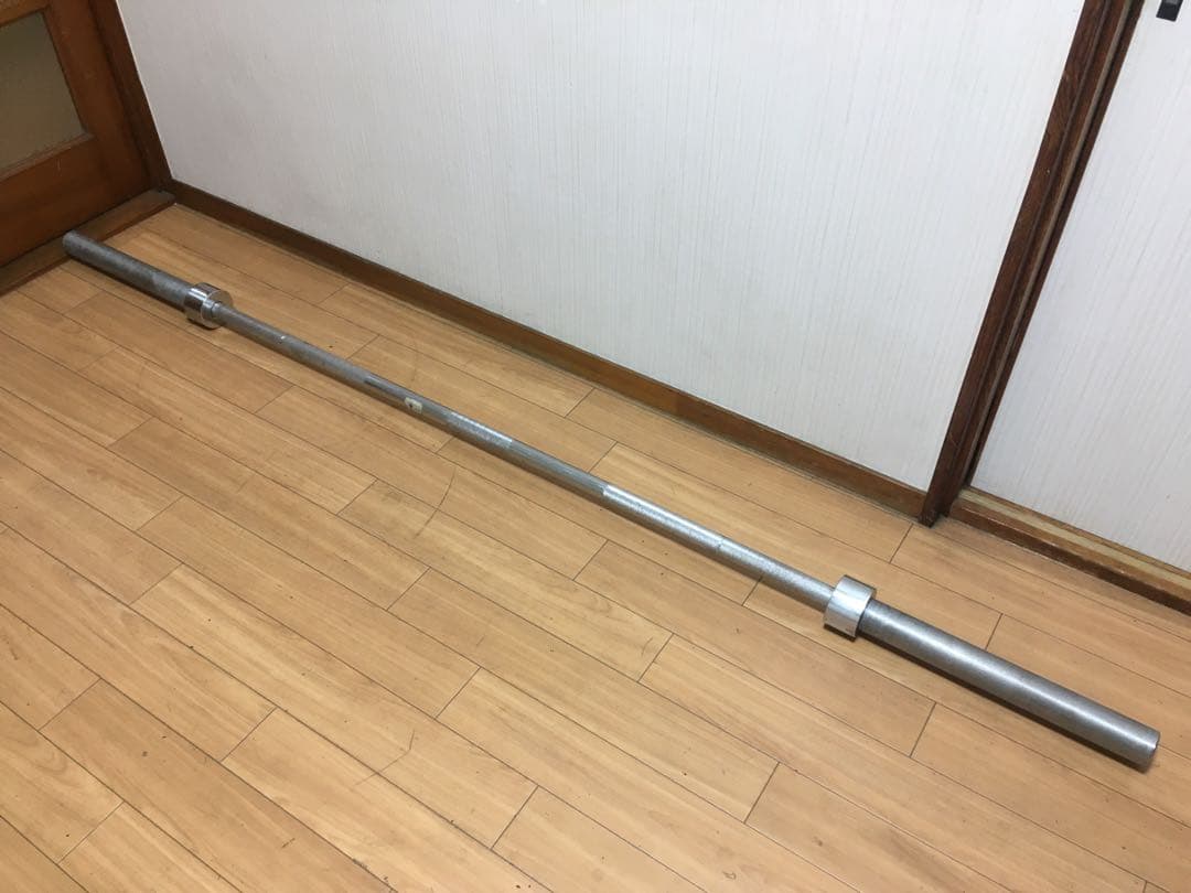 オリンピックバーベルシャフト 長さ217cm 穴径50mm 筋トレ トレーニング